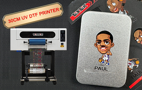 Bring Your Sticker Designs to Life with Textek 30cm UV DTF Printer